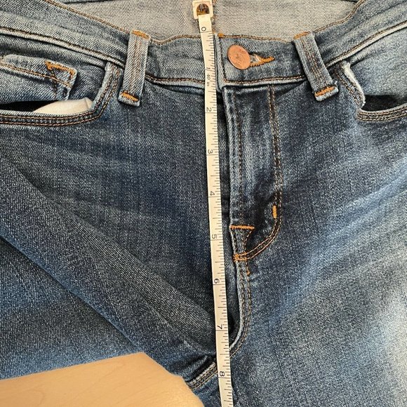 J Brand Capri Zip Skinny Leg Denim Tone Jeans Women's 25 - Picture 7 of 9